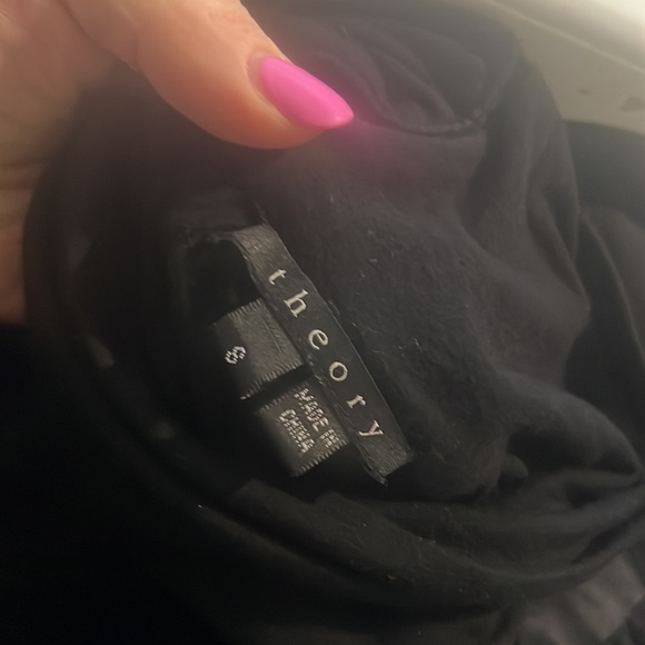 Theory Black Midi Dress - Picture 6 of 10